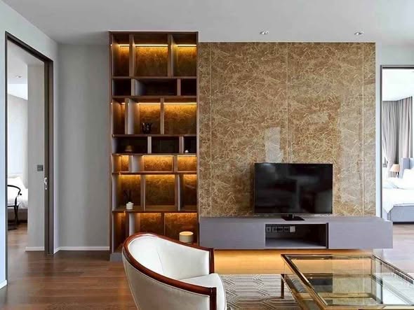 living room and room interior of KRAAM Sukhumvit 26 (คราม สุขุมวิท 26)