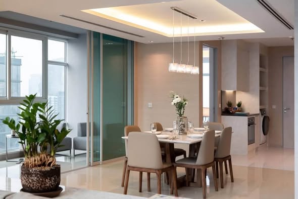 living room of La Citta Penthouse