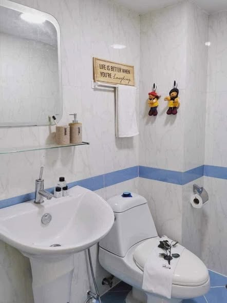 bathroom of Lanna Nakorn Condominium Building C ลานนานคร คอนโด เชียงใหม่