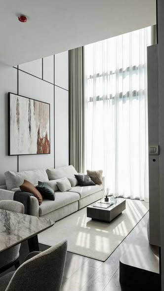 living room and room interior of LAVIQ Sukhumvit 57