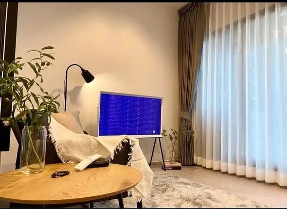 living room of Life Asoke – Rama 9
