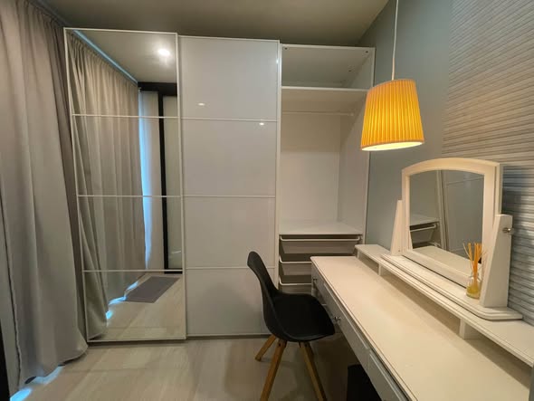 bedroom and bathroom of Life Asoke