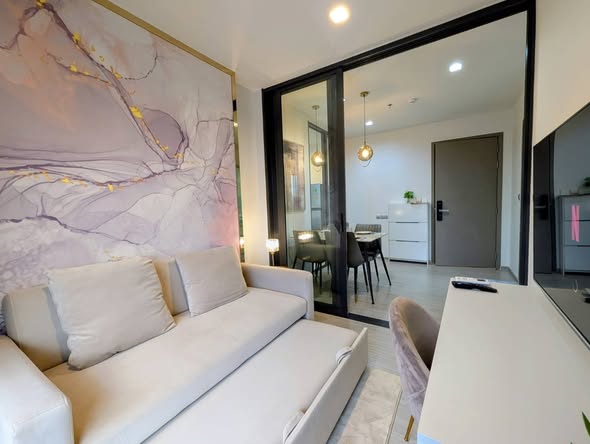 living room and room interior of Life Asoke Hype