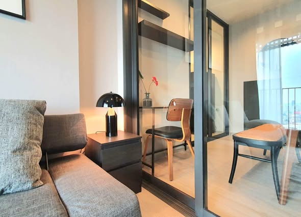 living room and room interior of Life Asoke Hype