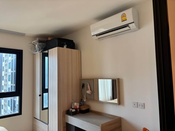 room interior and bathroom of Life Asoke