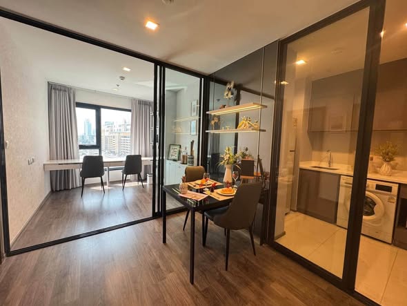 living room and room interior of Life Ladprao Valley