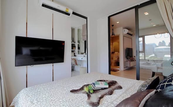 bedroom and living room and room interior of Life One Wireless