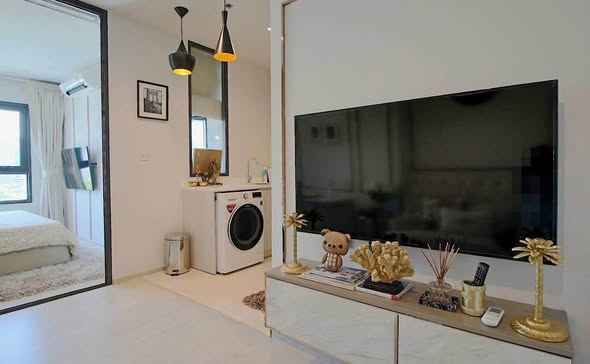 bedroom and living room and room interior of Life One Wireless