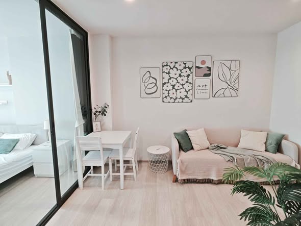living room and bedroom of Life One Wireless