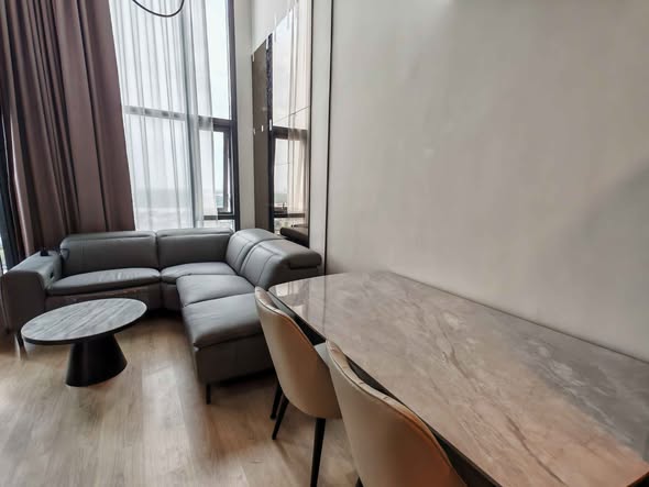 living room and room interior of Life Rama 4 – Asoke