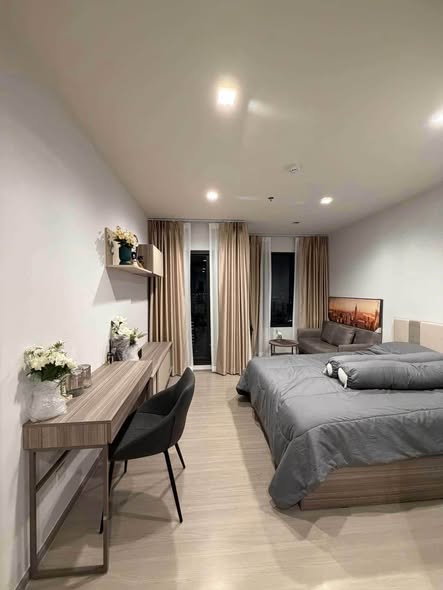 bedroom of Life Sathorn Sierra ไลฟ์ สาทร เซียร์รา