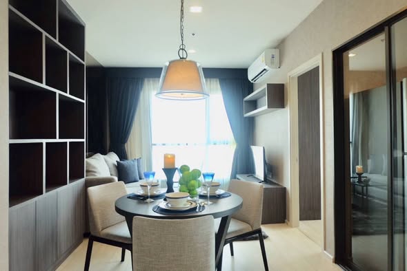 living room of Life Sukhumvit 48