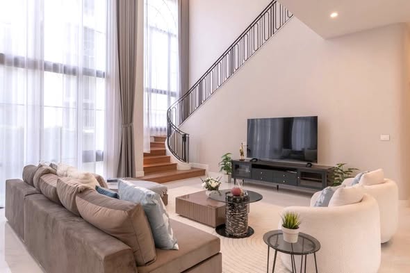 living room of นาราสิริ กรุงเทพกรีฑา