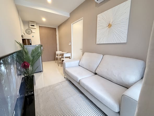 living room of อัพเอกมัยคอนโดมิเนียม