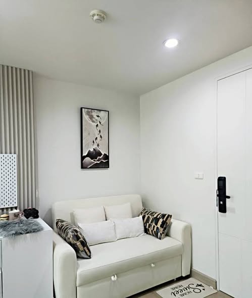 living room and bedroom and room interior of ซอย เดอะนิช ไอดี บางแค