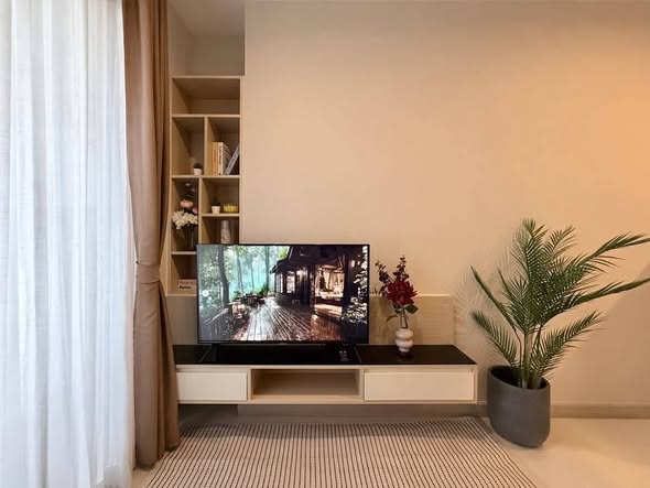 living room and room interior of อัพเอกมัยคอนโดมิเนียม