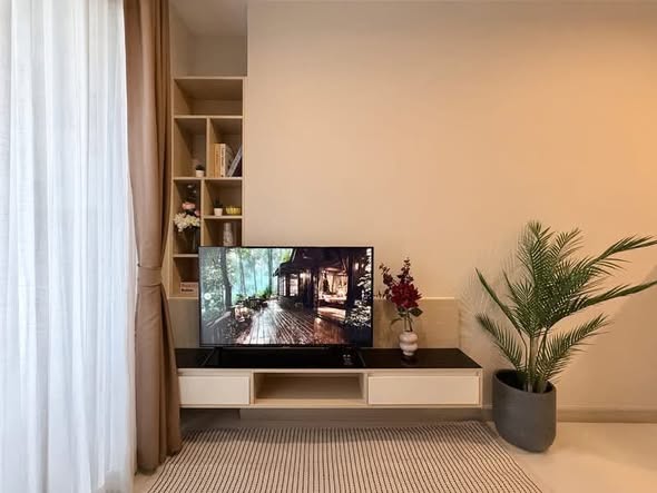 living room and room interior of อัพเอกมัยคอนโดมิเนียม