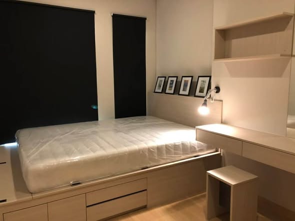 bedroom of LPN Suite Dindaeng – Rachaprarop