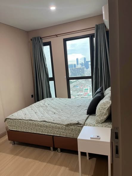 bedroom of LPN Suite Dindaeng – Rachaprarop