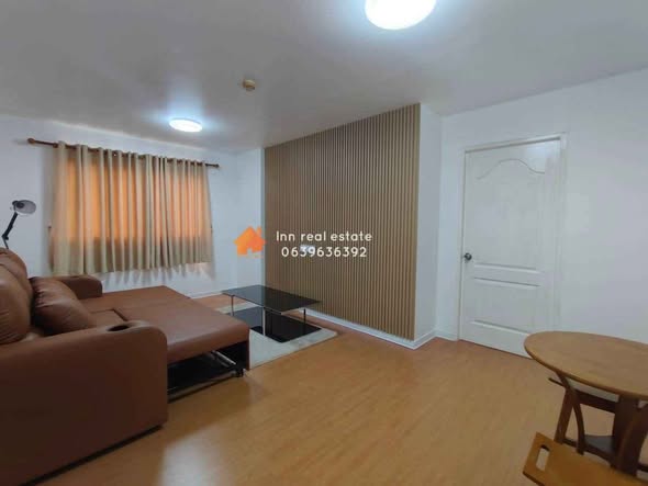living room and bedroom of Lumpini Condotown Rattanathibet