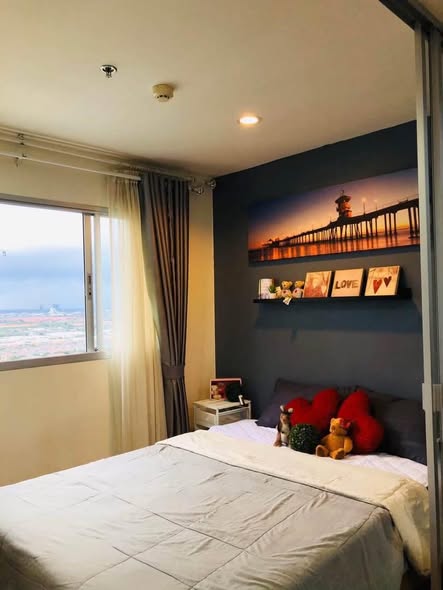 bedroom of Lumpini Mega City Bang Na
