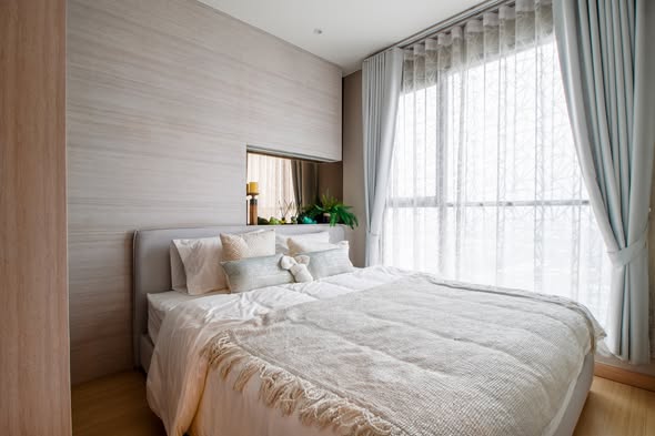 bedroom of Lumpini Park Phahon32