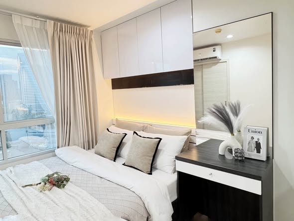 bedroom of Lumpini Park Rama 9 – Ratchada