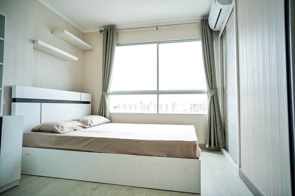 bedroom of Lumpini Park Rama 9 – Ratchada