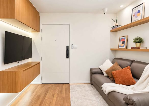 living room and room interior of Lumpini Park Rama 9 – Ratchada