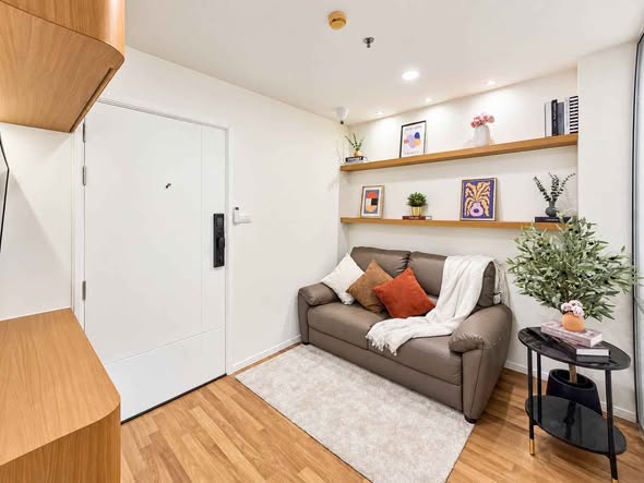 living room and room interior of Lumpini Park Rama 9 – Ratchada