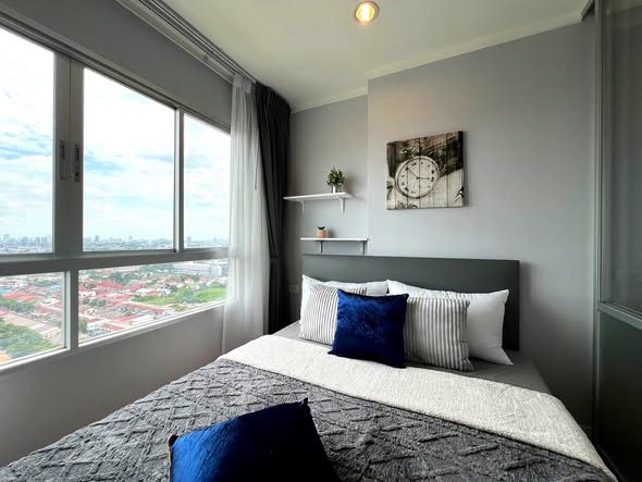 bedroom of Lumpini park Rattanathibet-Ngamwongwan