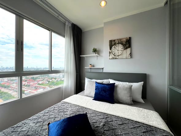 bedroom of Lumpini park Rattanathibet-Ngamwongwan