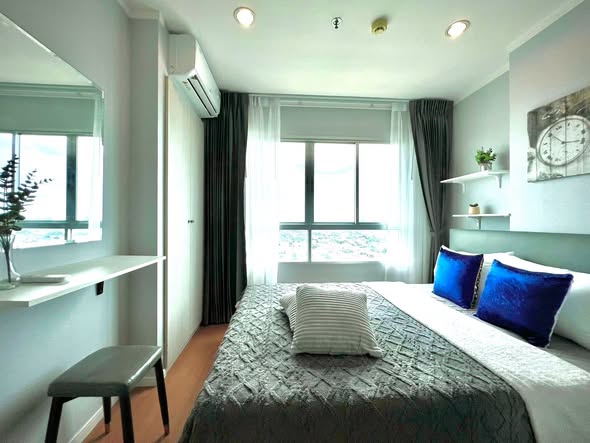 bedroom of Lumpini park Rattanathibet-Ngamwongwan