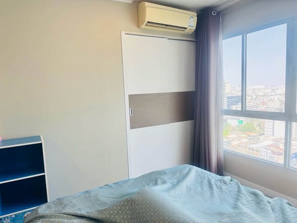 bedroom of Lumpini Place Rama 4 – Kluai Nam Thai