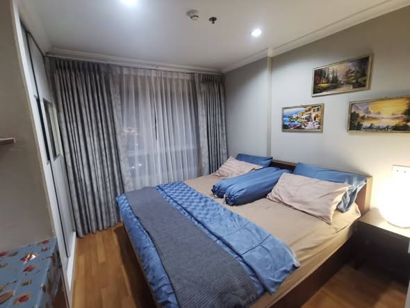 bedroom of Lumpini Place Rama 9 – Ratchada
