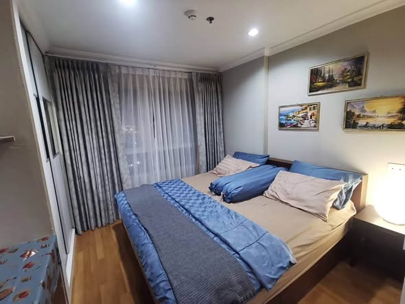 bedroom of Lumpini Place Rama 9 – Ratchada