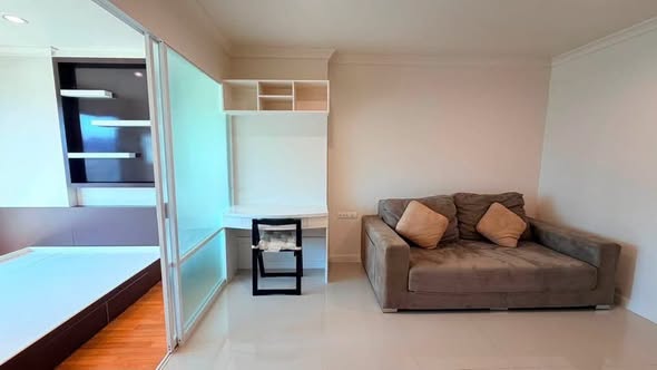 bedroom and room interior of Lumpini Place Rama 9 – Ratchada