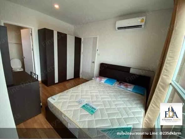 bedroom of Lumpini Place Ratchada-Sathu