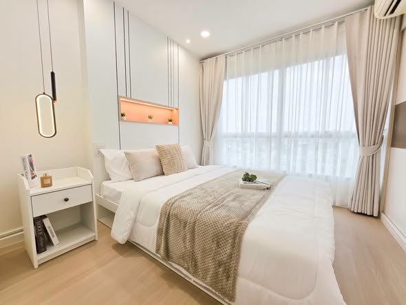 bedroom of Lumpini Place Ratchayotin