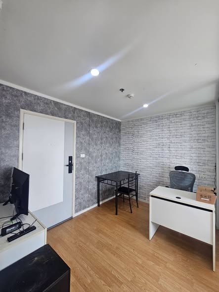 bedroom of Lumpini Place Srinagarindra – Hua Mak Station