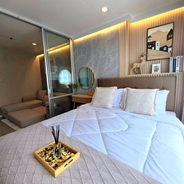 bedroom of Lumpini Seaview Jomtien