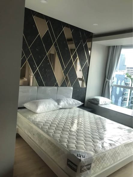 bedroom of Lumpini Selected Sutthisan – Saphan Khwai