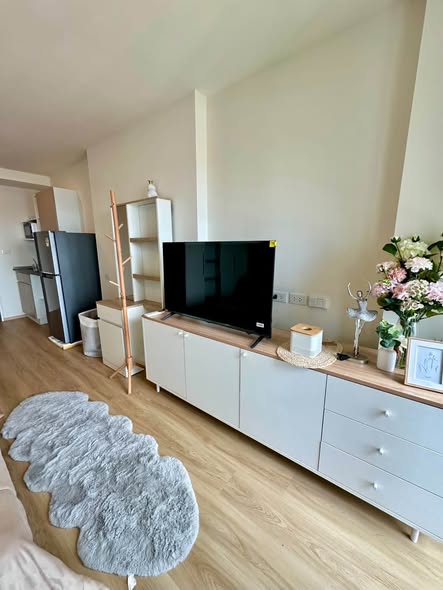 living room and bedroom and room interior of Lumpini Ville Charan – Fai Chai