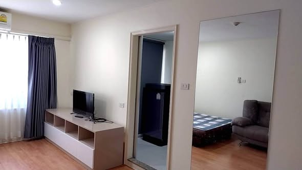 bedroom of Lumpini Ville Cultural Center