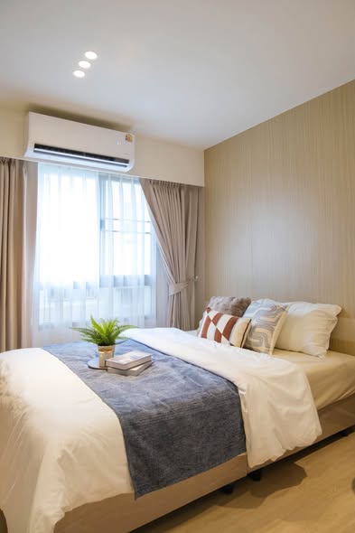 bedroom of Lumpini Ville Cultural Center