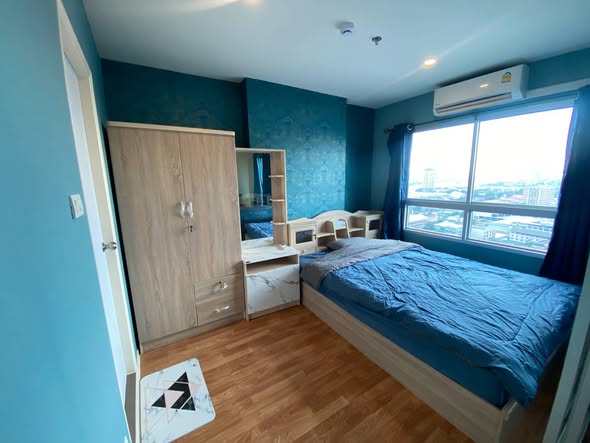 bedroom of Lumpini Ville Suk Sawat – Rama 2