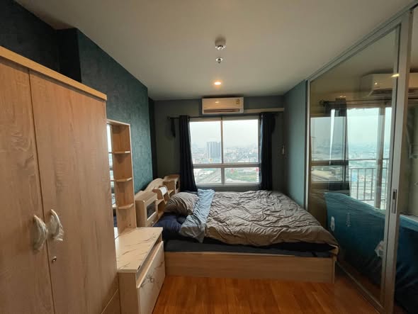 bedroom and room interior of Lumpini Ville Suk Sawat – Rama 2