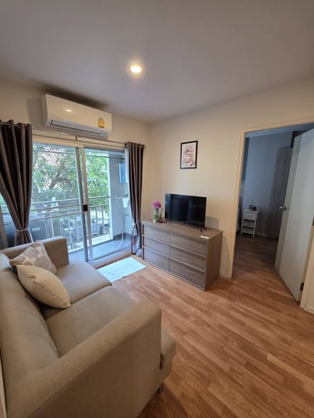 living room of Lumpini Ville Sukhumvit 76-Bearing Station 2