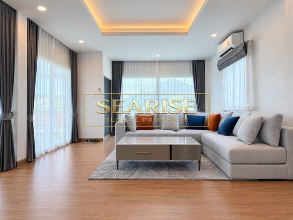 bedroom and living room of Luxurious Pool Villa 4 Bedrooms 250 Sqm
