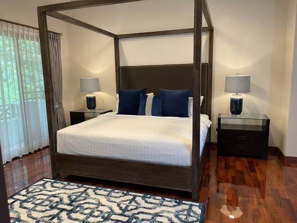 bedroom of Luxury pool villa 604